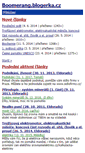 Mobile Screenshot of boomerang.blogerka.cz
