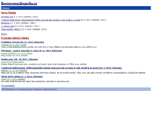Tablet Screenshot of boomerang.blogerka.cz