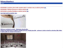 Tablet Screenshot of melouny.blogerka.cz