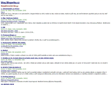 Tablet Screenshot of koralovavoda.blogerka.cz