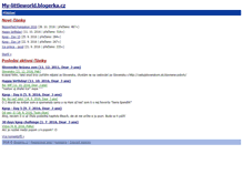 Tablet Screenshot of my-littleworld.blogerka.cz