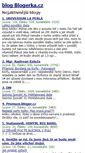 Mobile Screenshot of ivuskyblogisek.blogerka.cz