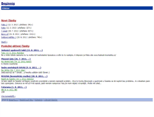 Tablet Screenshot of beginning.blogerka.cz