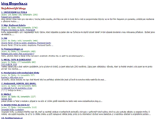 Tablet Screenshot of blogerka.cz