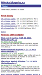Mobile Screenshot of niletka.blogerka.cz