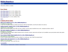 Tablet Screenshot of niletka.blogerka.cz