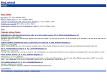 Tablet Screenshot of drobenka.blogerka.cz