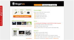 Desktop Screenshot of luciecerna.blogerka.cz