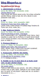 Mobile Screenshot of modninebe.blogerka.cz